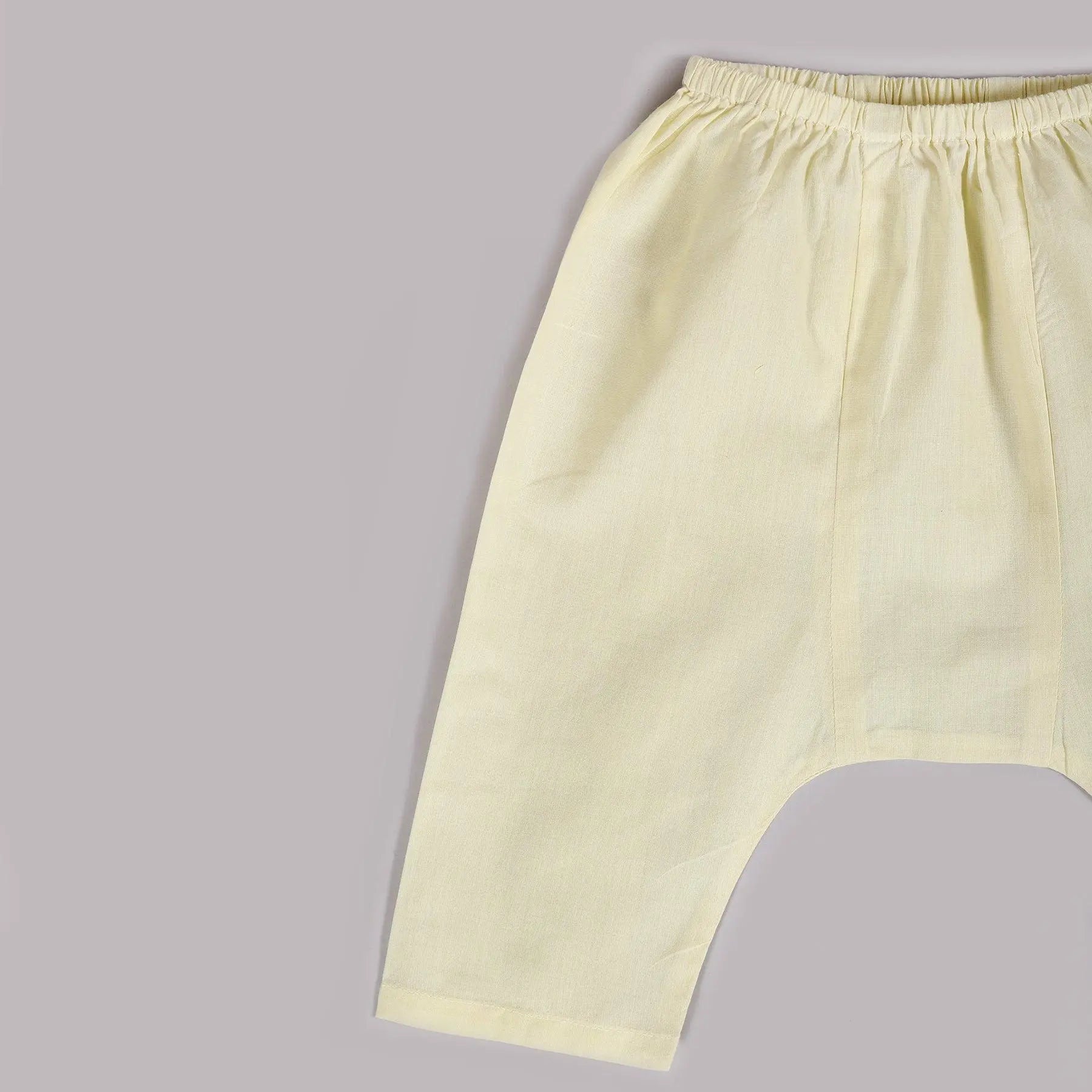 Cream Cotton Berry Pants (3-12months)