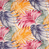 Leaves Multi Color Hand Screen Print Extra Cotton Filling Quilt