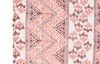 Phulkari Pink and Maroon Hand Block Print Extra Cotton Filling Quilt