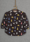 Bear brown Cotton shirt baby boy (6-24 months)