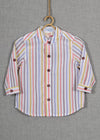 Stripes Yellow Cotton shirt baby boy (6-24 months)