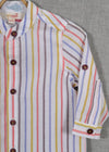 Stripes Yellow Cotton shirt baby boy (6-24 months)