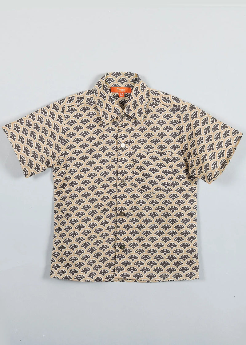 Neel Beige Cotton Shirt Boy (2-12 Years)