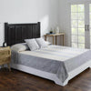 Sunset Grey & Yellow Hand Block Printed Cotton Bedcover