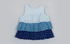 Elle Blue Color Cotton Top Girl (2-9 Years)