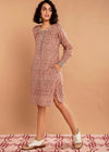 Maya Pink Cotton Dress